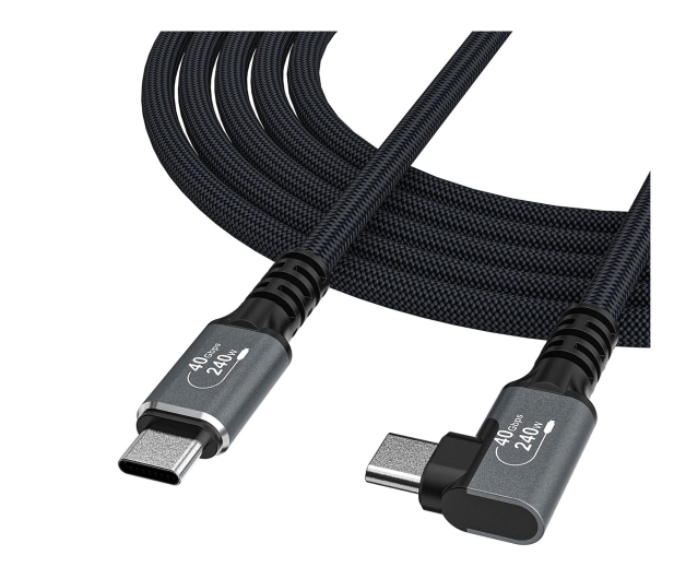 Wozinsky Kabel kątowy USB-C 240W 1,5m 4K  WPS1-UY41S - 1487922 - zdjęcie 2